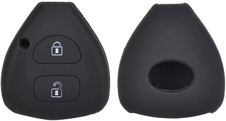 QASULER Silicone Key Case Cover for Toyota - Image 4