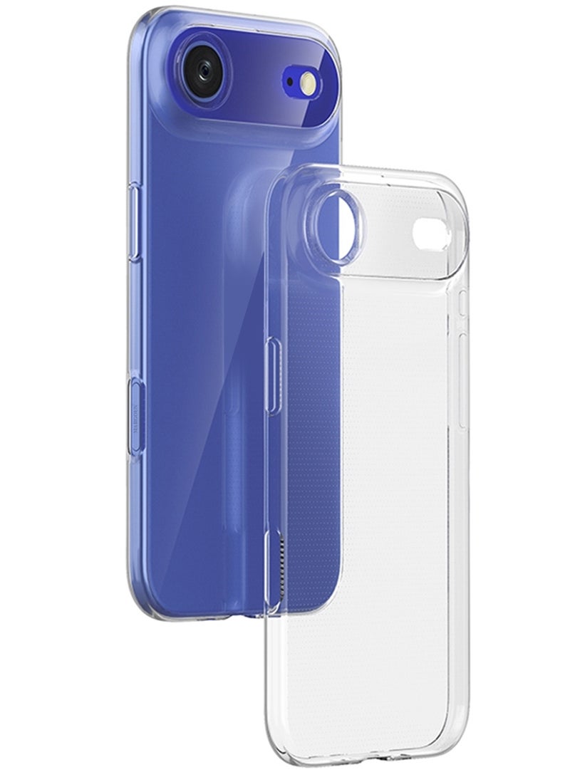 2 Packs TPU Clear Case for iPhone 17 Air Slim Design, One Case One 3D Screen Protector, Shockproof Protection, Scratch-Resistant Cover with Enhanced Grip, Wireless Charging Compatible - Image 5