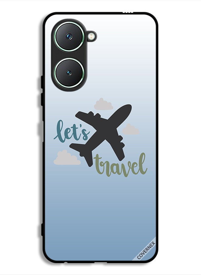 Covernex Vivo Y18i 4G Protective Case Cover Lets Travel - Image 1