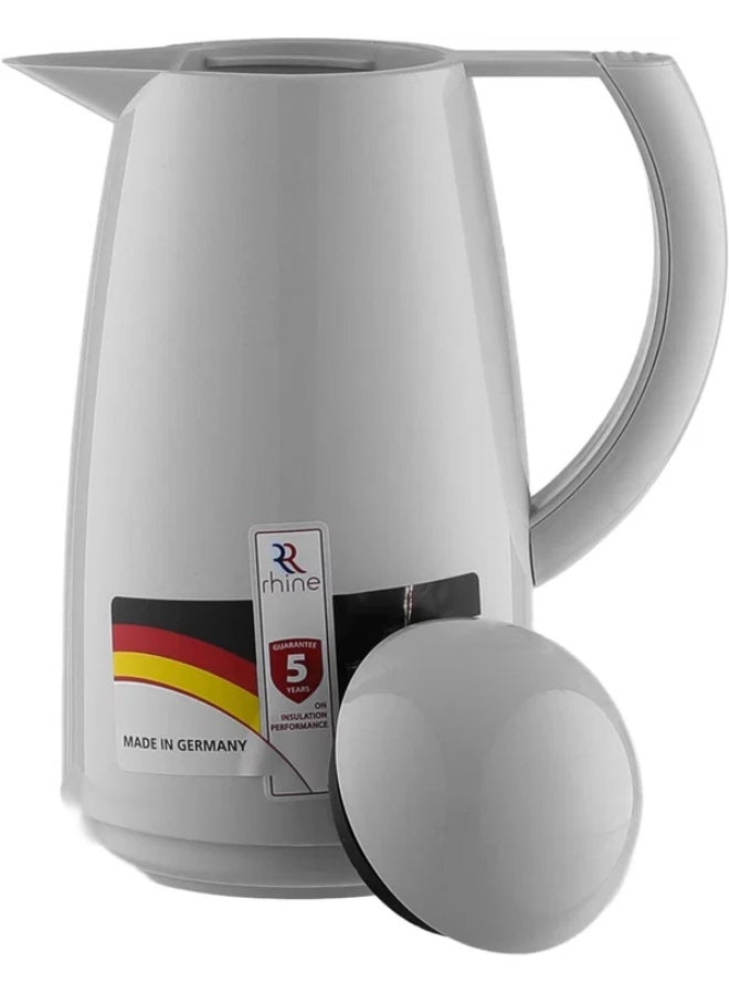 RHINE Plastic Thermos, 0.5 Liter - Gray - Image 2