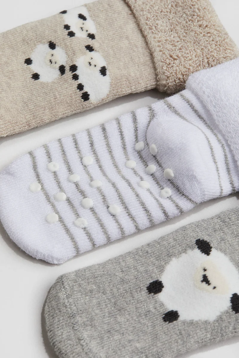 H&M 3-Pack Terry Socks