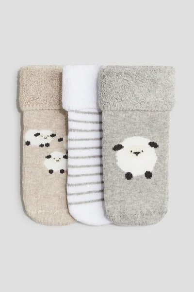 H&M 3-Pack Terry Socks