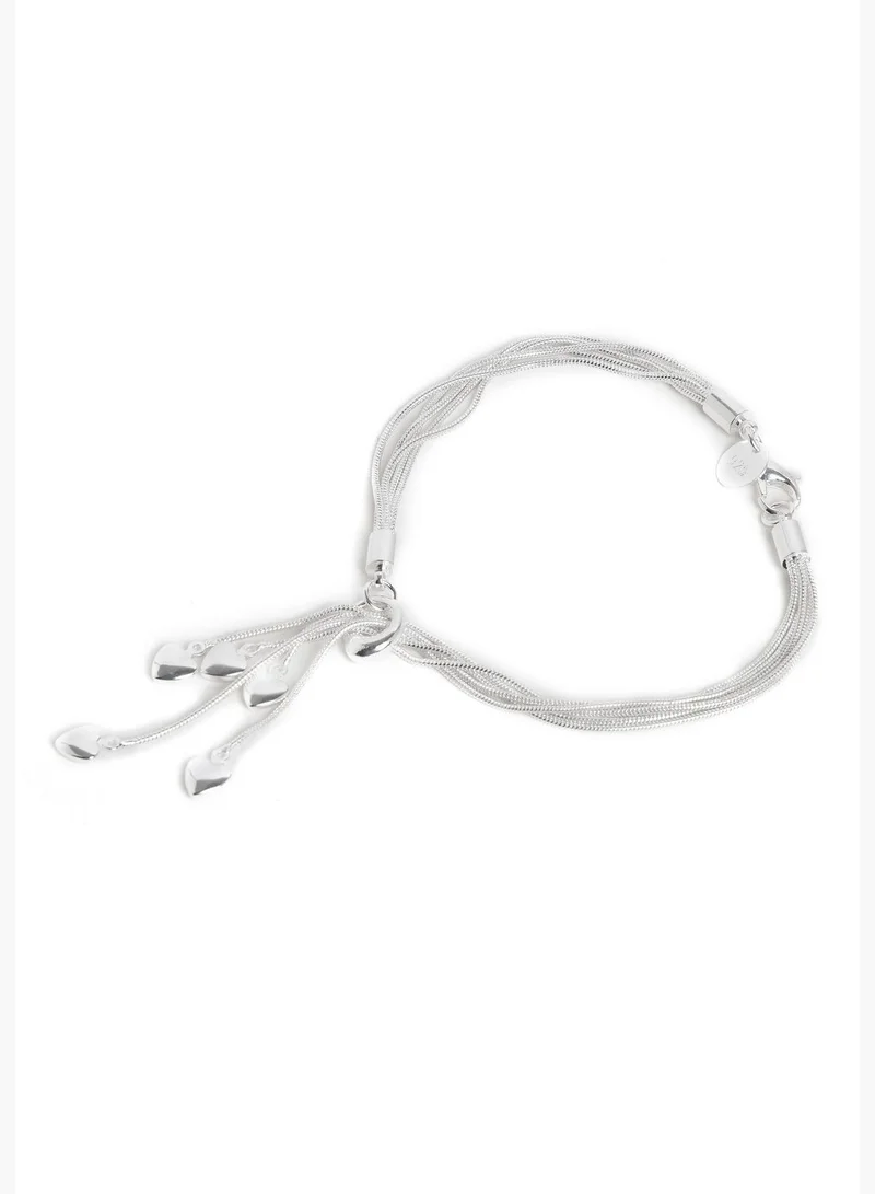 SOHI Silver Minimal Bracelet