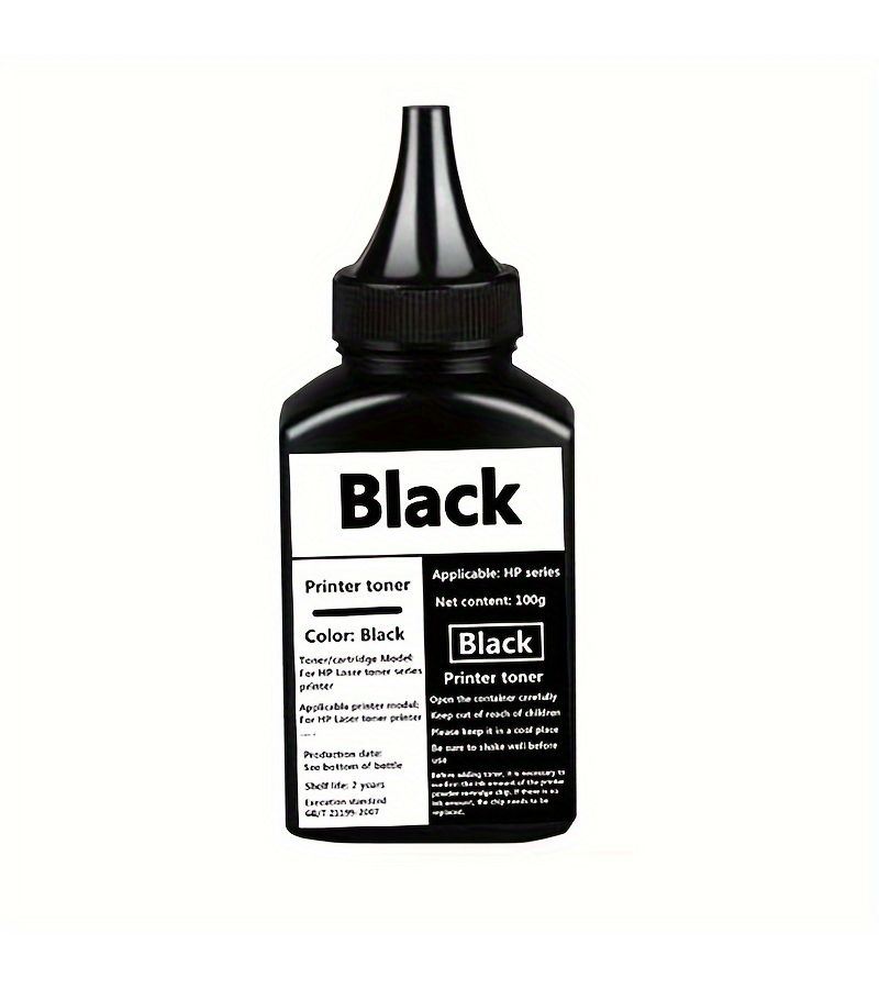 Replacement Toner Refill 100g For Laser Printer High Yield Toner Powder Easy Pour Clear Prints 3000 Pages - Image 5