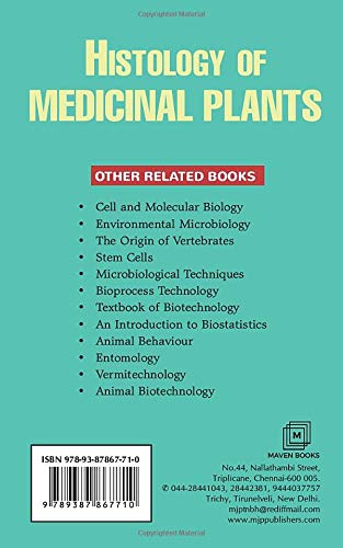 HISTOLOGY OF MEDICINAL PLANTS  - Image 2