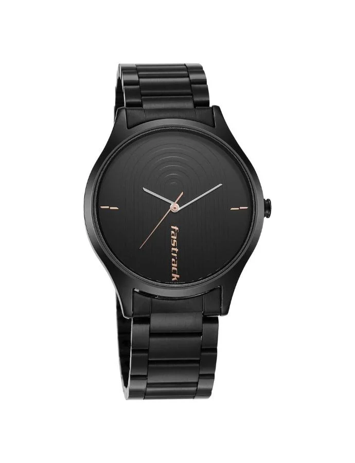 fastrack Men's Stainless Steel Analog Watch 3184NM02 - 40 mm