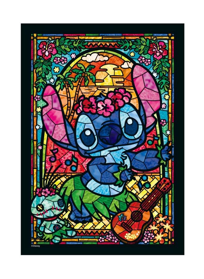 Tenyo لغز الصور المقطوعة المكون من 266 قطعة من الزجاج الملون (18.2 × 25.7 سم) - Image 2