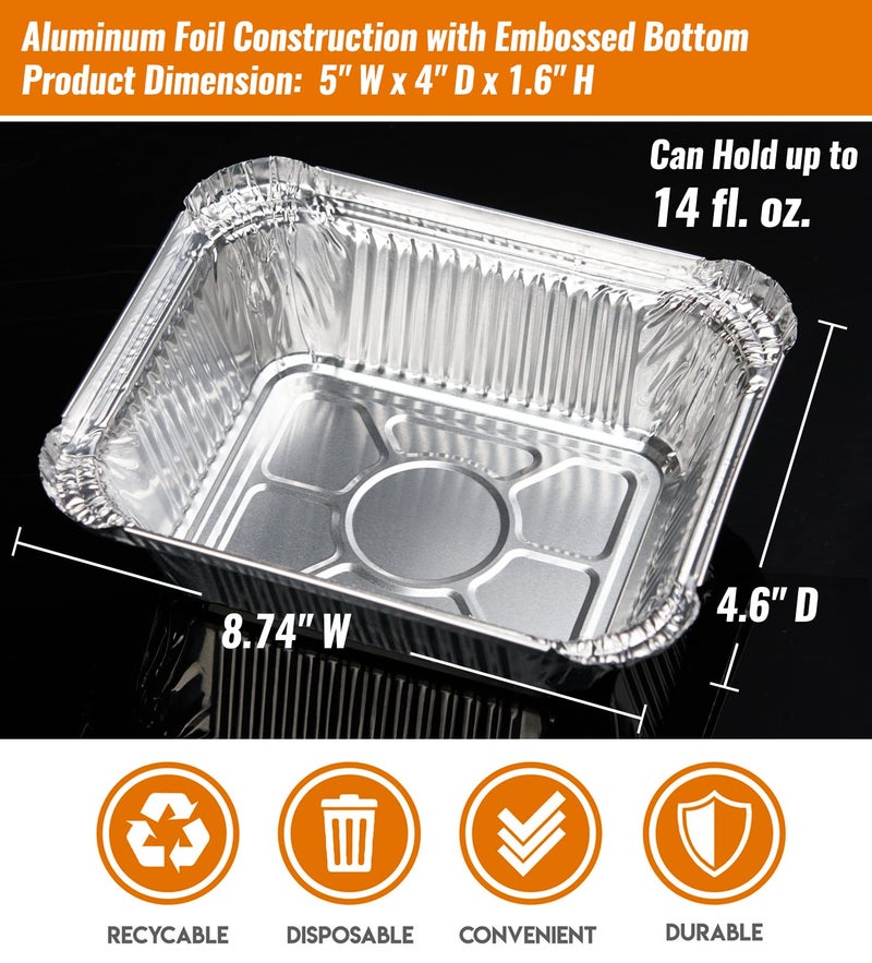 NUPICK 35-Pack 62007 Drip Pans Compatible for Napoleon Prestige I, Prestige II, Prestige V, Prestige PRO, Rogue, Mirage, and Ultra Chef Grills, Grill Replacement Grease Trays - Image 2