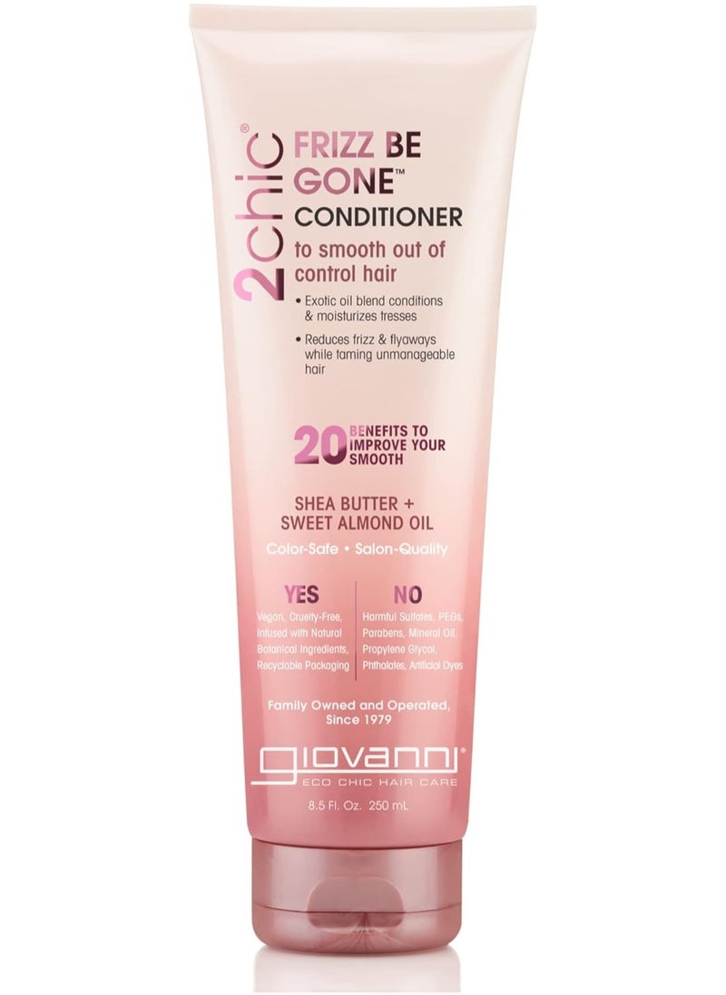 GIOVANNI 2CHIC - GIOV 2CHIC FRIZZ BE GONE CONDITIONER 8.5OZ : 18558 - Image 1