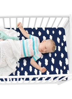 Biloban Biloban Crib Sheets Fitted, 2 Pack Crib Sheet Fits for Standard Crib Mattress, Toddler Sheets for Baby Boys & Girl  - Image 3
