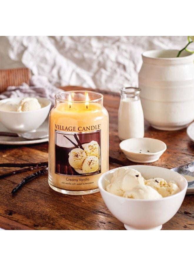 Village Candle Village Candle Creamy Vanilla Small  - Image 3