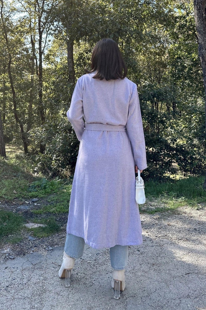 Weshaya Coat Women Lilac - Image 3