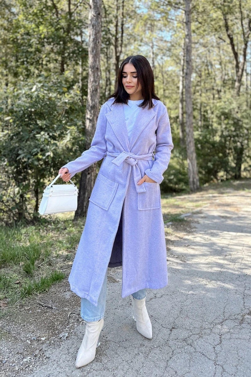 Weshaya Coat Women Lilac - Image 5