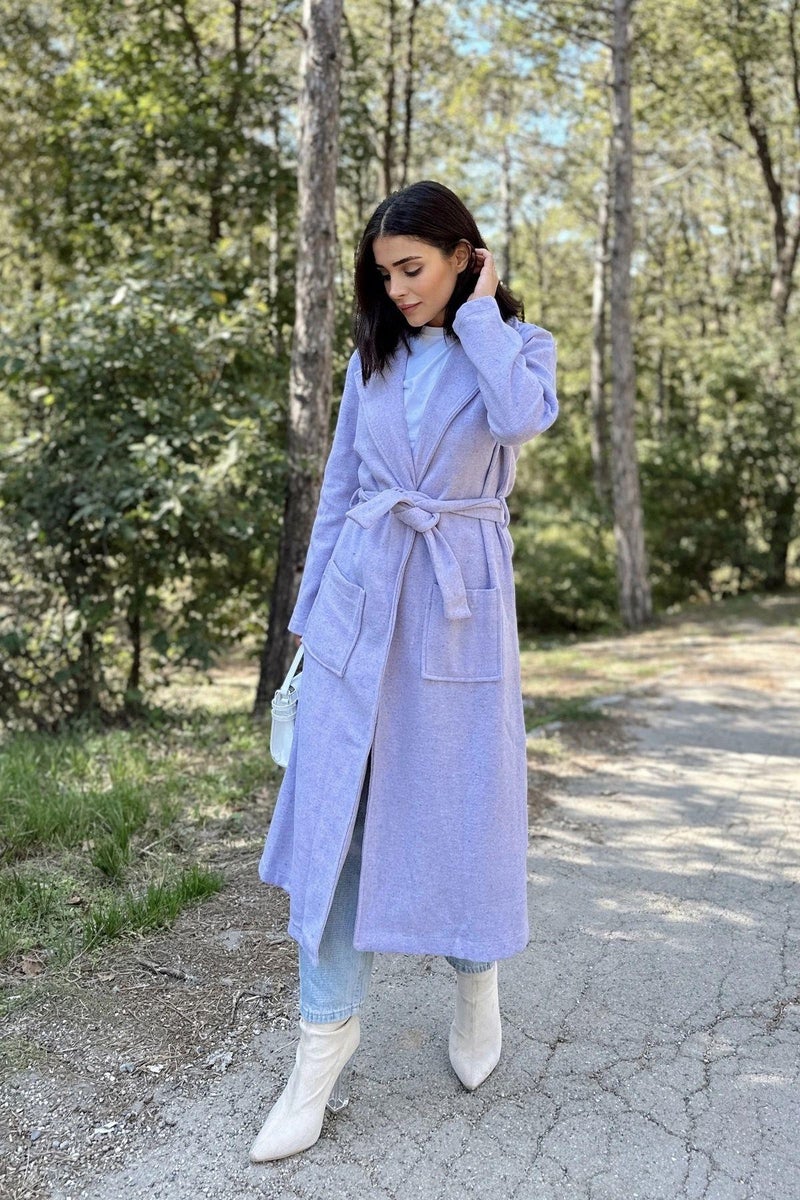 Weshaya Coat Women Lilac - Image 4