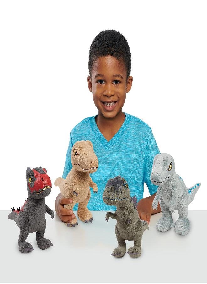 JURASSIC WORLD - Jurassic World Plush Collector Set, Kids Toys for Ages 3 Up, Gifts and Presents by Just Play - Image 1