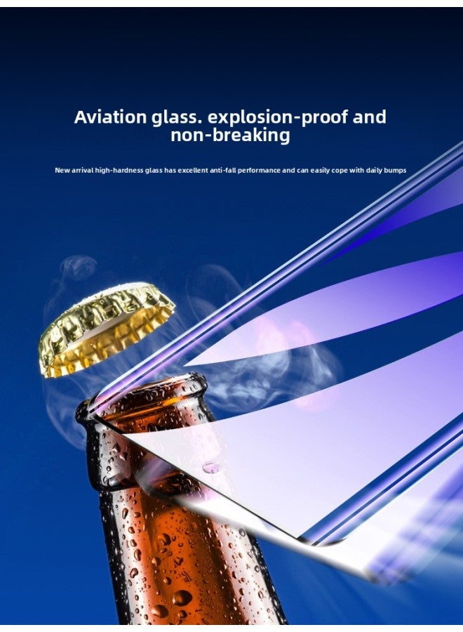 For Opporeno10 Tempered Film Reno11/9/6/5/4Pro Full Screen A1/A2Pro Mobile Phone Film FindX-Colour:Curved Diamond Film 【enhanced Ultra-clear◆1 Piece Pack】super Explosion-proof◆Give Gifts-Size:OPPO Reno6 Pro - Image 1