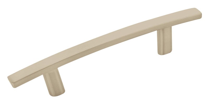 Amerock | Cabinet Pull | Satin Nickel | 3 inch (76 mm) Center to Center | Cyprus | 10 Pack | Drawer Pull | Drawer Handle | Cabinet Hardware - Image 1