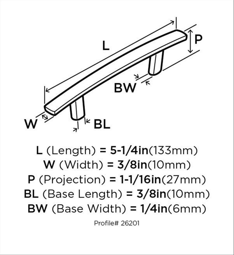 Amerock | Cabinet Pull | Satin Nickel | 3 inch (76 mm) Center to Center | Cyprus | 10 Pack | Drawer Pull | Drawer Handle | Cabinet Hardware - Image 5