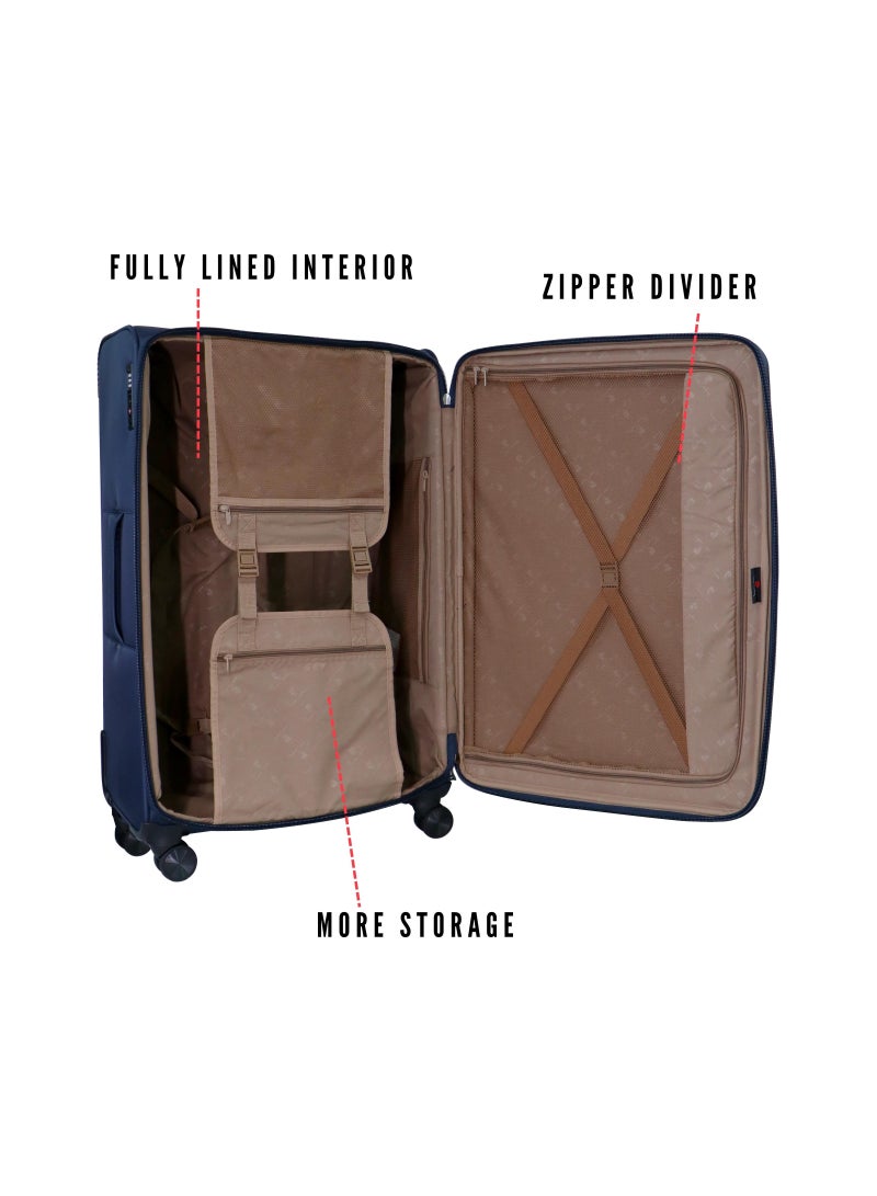 pierre cardin Softside Luggage Nantes Collection Set of 3  - Image 5