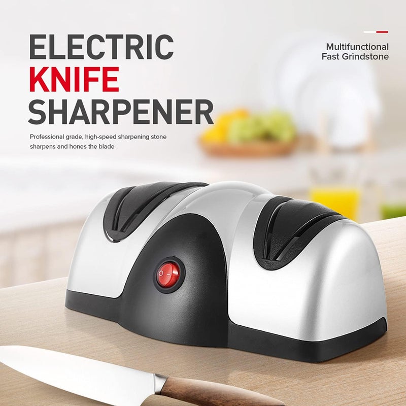 SKEIDO Professional kitchen Electric Knife Sharpener Stone Multifunction Grindstone - Image 4