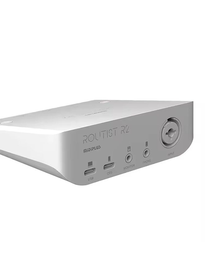 MiDiPLUS midiplus Routist R2 Professional USB Interface Audio Mixer 1 In 2 Out Livestream Recording Studio Podcast External Sound Card  - Image 3