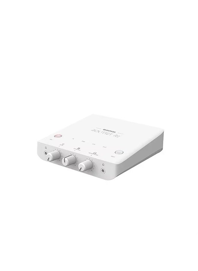 MiDiPLUS midiplus Routist R2 Professional USB Interface Audio Mixer 1 In 2 Out Livestream Recording Studio Podcast External Sound Card  - Image 1
