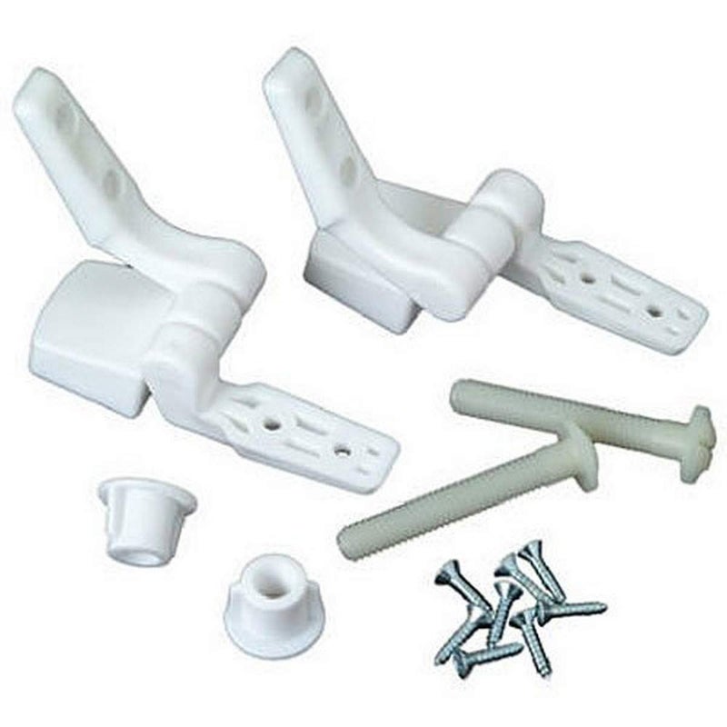Master Plumber 479-56 White Toilet Seat Hinge Replacement Parts - Image 4