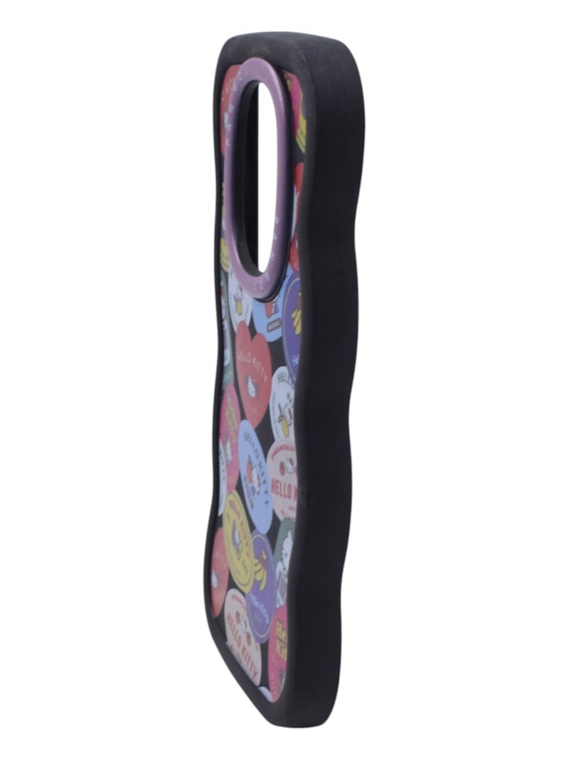 Hello Kitty Plastic Back Cover For Xiaomi Redmi Note 9 - Multicolour - Image 3