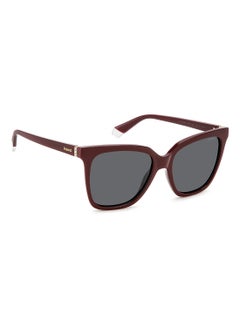 Polaroid نظارة شمسية مستقطبة مربعة للنساء - Pld 4155/S/X أبيض ملليمتر - مقاس العدسة: 55 ملم  - Image 2