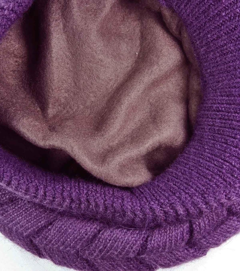 HINDAWI Women Winter Warm Knit Hat Wool Snow Ski Caps with Visor - Image 5