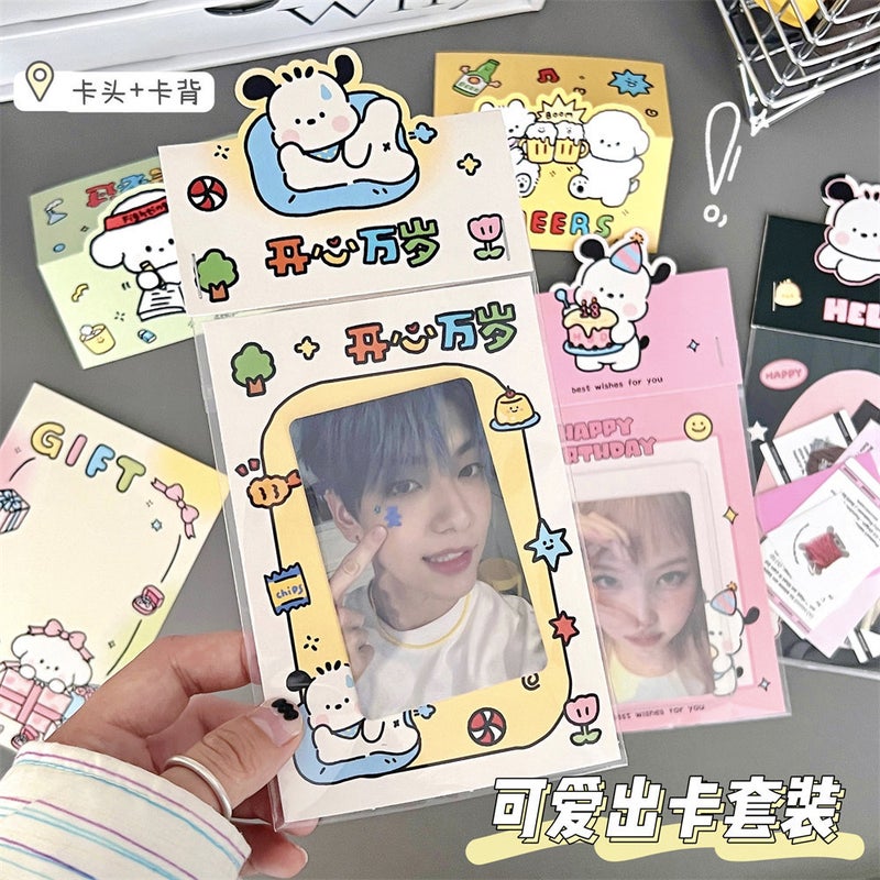 Tengyi Cartoon Cardboard Packaging – 10x10CM Small Card Protection Material - Image 5