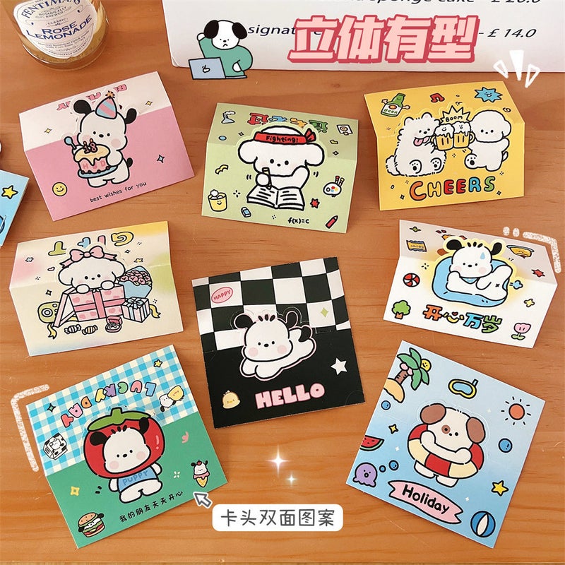 Tengyi Cartoon Cardboard Packaging – 10x10CM Small Card Protection Material - Image 4