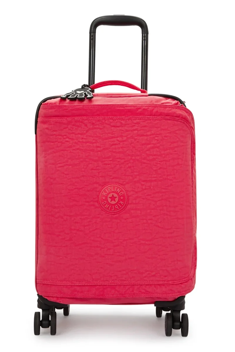 kipling Spontaneous S Small Female 4-Wheeled Luggage - Resort Pink