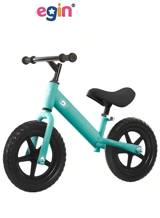 MEBEGIN 10-inch Kids Balance Bike, Lightweight Push Bike with Adjustable Handlebar and Soft Seat, Sturdy No Pedal Bike, Early Learning Interactive Push Bicycle, Toddler Training Bike, Ideal First Bike for Young Riders - Image 2