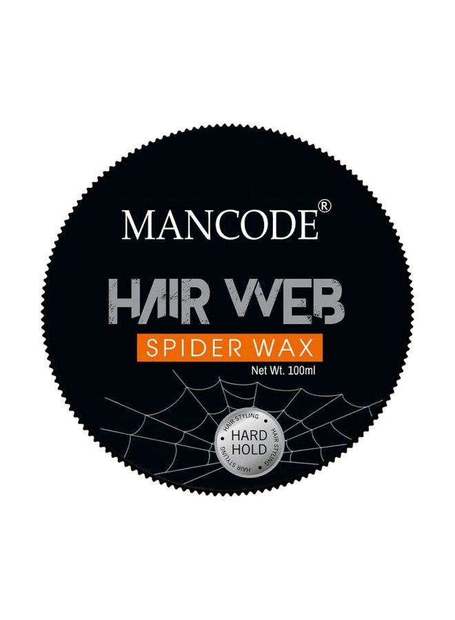 MAN CODE Mancode Spider Hair Web Wax For Men 100Ml ; Extra Long Lasting Powerfull And Strong Hold ; Improve Your Hair Volume And Texture ; Non Sticky Stylish Look.  - Image 3