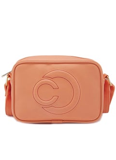 CAPRESE Caprese Dora Solid Coral Faux Leather Medium Sling Bag  - Image 1
