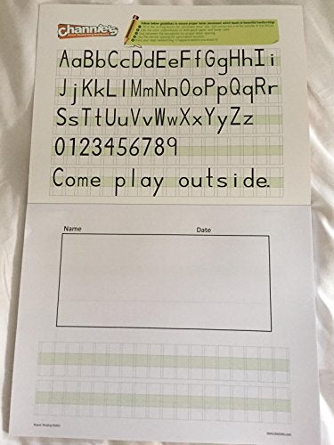 Channie's Visual Handwriting Storytelling Workbooks for Prek-1st grades 40 sheet 80 pages 8 x 11.5 with paper back - Image 4