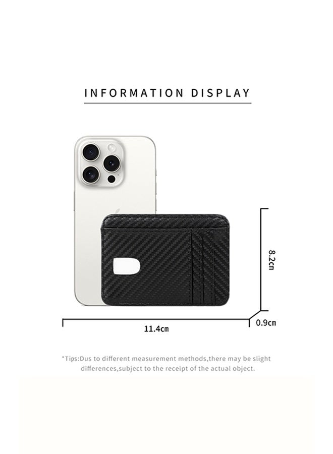 Premium  Wallet for Men – RFID Blocking, Minimalist Design, Card & Money Holder, Durable, Multi-Card Capacity - Image 4