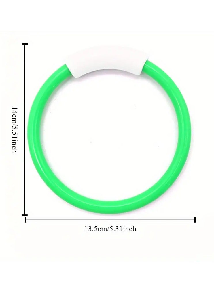 Goolsky 4pcs Diving Ring Toys, Swimming Pool Toys, Diving Ring Water Play Beach Toys - Image 5
