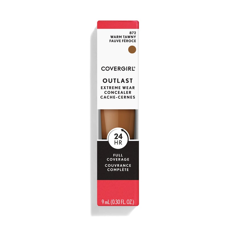 COVERGIRL Outlast Extreme Wear Concealer, Warm Tawny 872 - Image 3