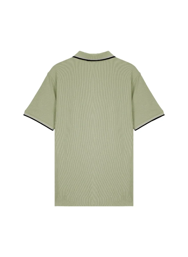 Cedro CEDRO MEN'S CASUAL REGULAR FIT LIGHT WEIGHT WRINKLE RESISTANT ANTI-BACTERIAL STRETCHABLE DURABLE POLO T-SHIRT