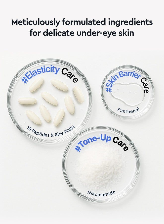 BE+WANTS bewants Peptide-X Firming Eye Serum Stick with Rice-Derived PDRN, Niacinamide – Cooling Under Eye Treatment for Puffiness, Dark Circles & Fine Lines (2 Pack) - Image 3