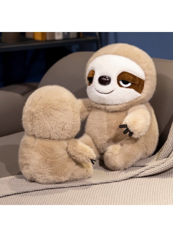 Generic - Cute Dummy Sloth Doll Simulation Doll Plush Doll Children's Sleeping Q Version Doll-Specifications:22cm（190g）-Color:Sloth Doll - Image 1