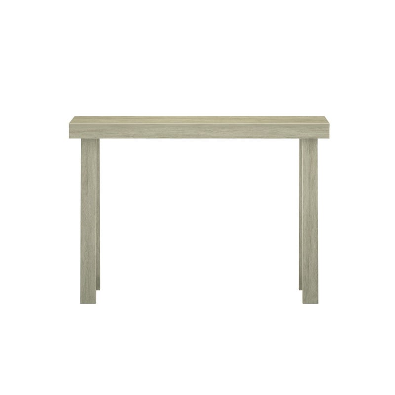 Plank+Beam Classic 46 Inch Console Table, Solid Pine Wood Entryway Table, Narrow Sofa Table for Hallway or Living Room, Seashell - Image 4