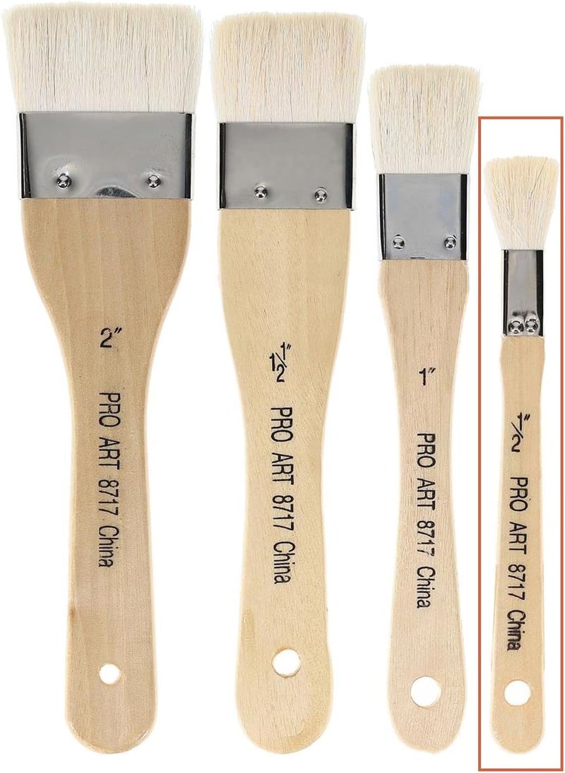 PROART Bristle Hake Paintbrush, Natural - Image 3