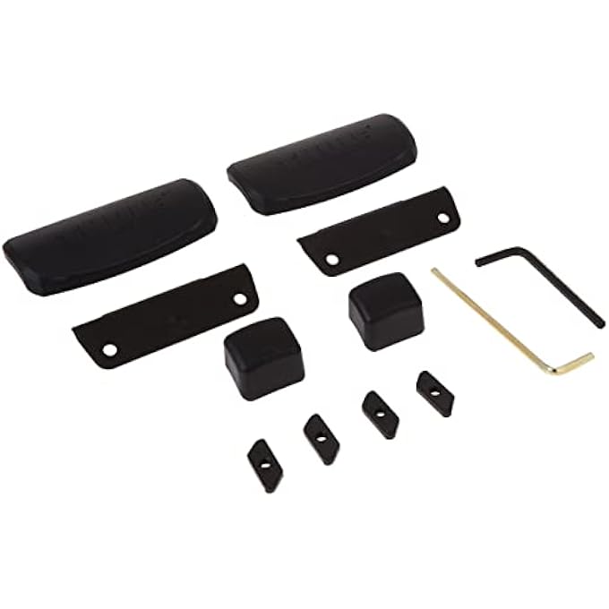 THULE 4602 Podium Foot Half Pack for Vehicles w/Integrated Fixed Point Or Flush Mount Rail Attachment Locations Podium Foot Half Pack, one Color, One Size - Image 3