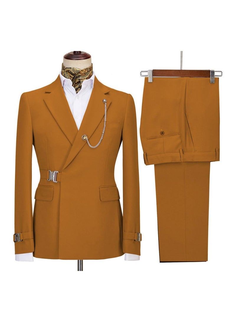 Shougu Business Casual Suit Men's Two-piece Set - Image 1