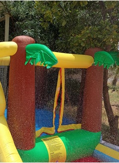 JSAITOYS Water Park Inflatable Bouncy Combo With Slide Pool Perfect Outdoor Fun for Kids  - Image 5