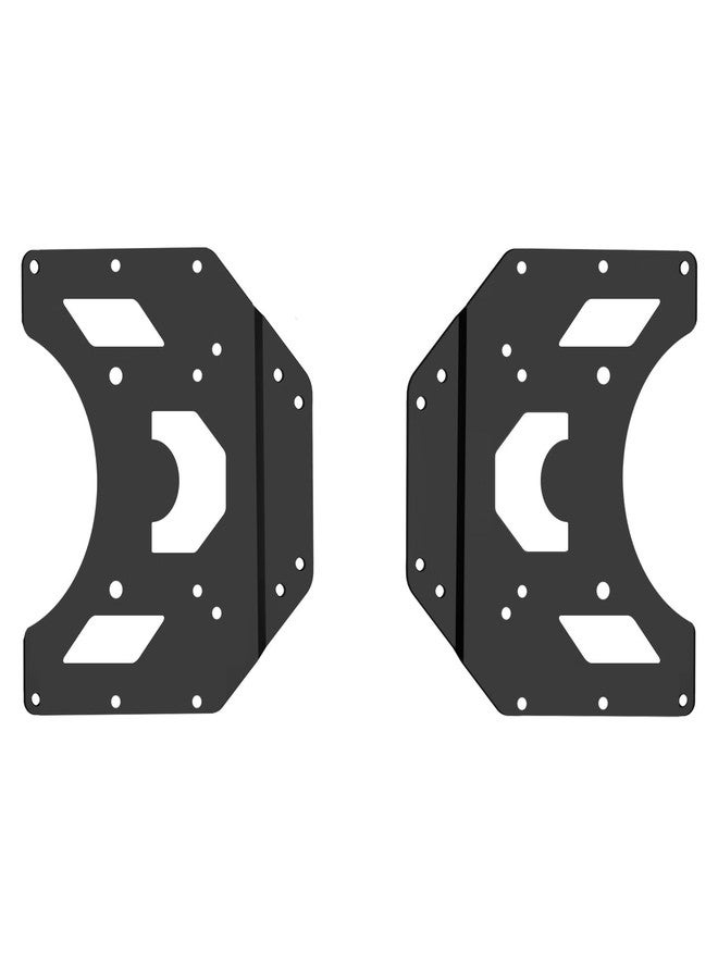 IFCASE VESA Conversion Plate Adapter for Monitor Arm, TV Wall Mount, Adjustable Extension VESA Panel 75mm 100mm to 200x200mm 200x300mm 200x400mm (Black) - Image 1