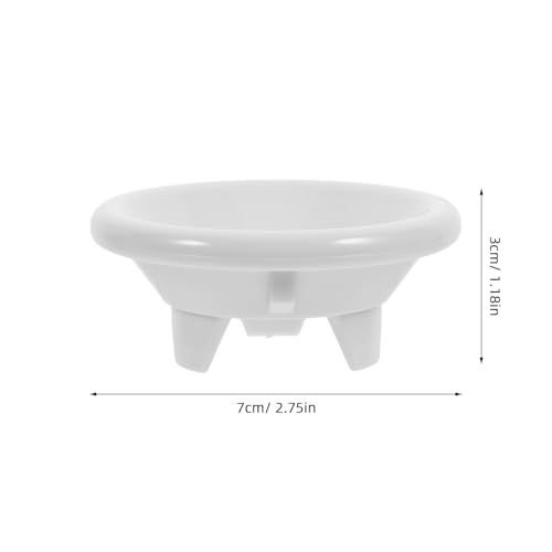 ORFOFE 2pcs Urinal Strainer Stoppers Bathroom Drain Cover with Odor Prevents Splashing Fits for Standard Urinals White - Image 4